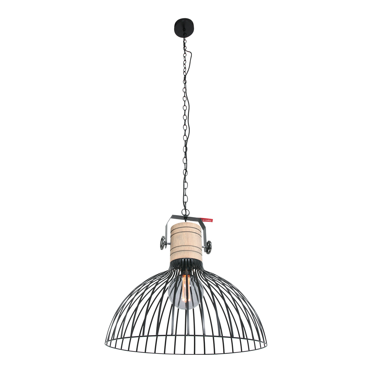Anne Light & home Hanglamp dunbar van anne lighting 2998zw zwart