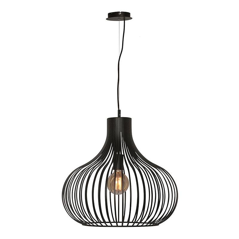 Freelight Hanglamp Aglio 48 cm zwart