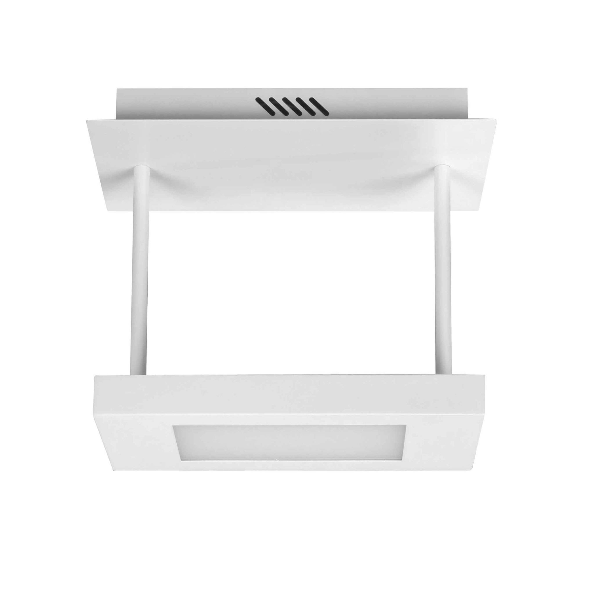 Highlight Plafondlamp Cloud rechthoek - L 30 cm B 15 cm - wit