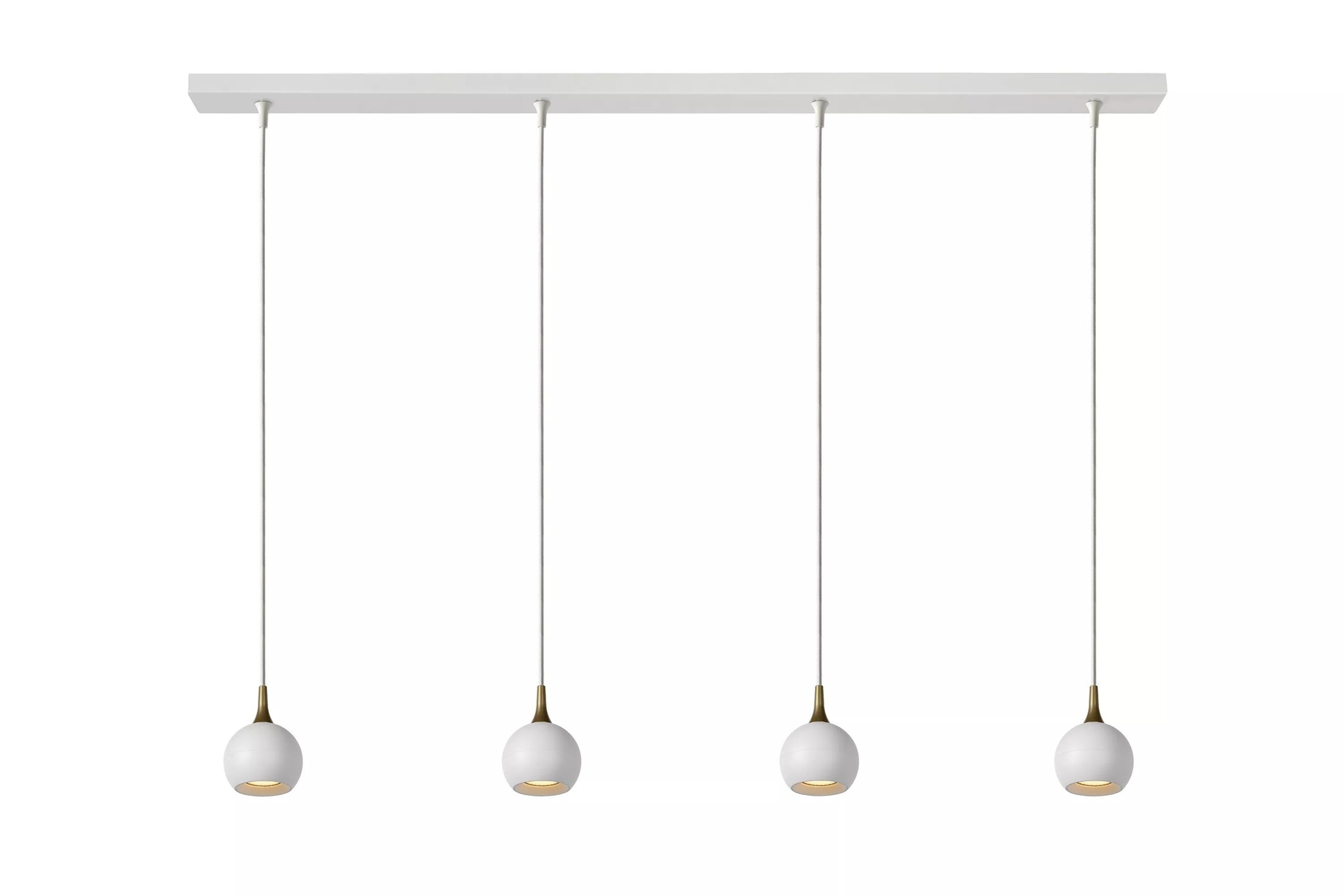 Lucide FAVORI - Hanglamp - 4xGU10 - Wit