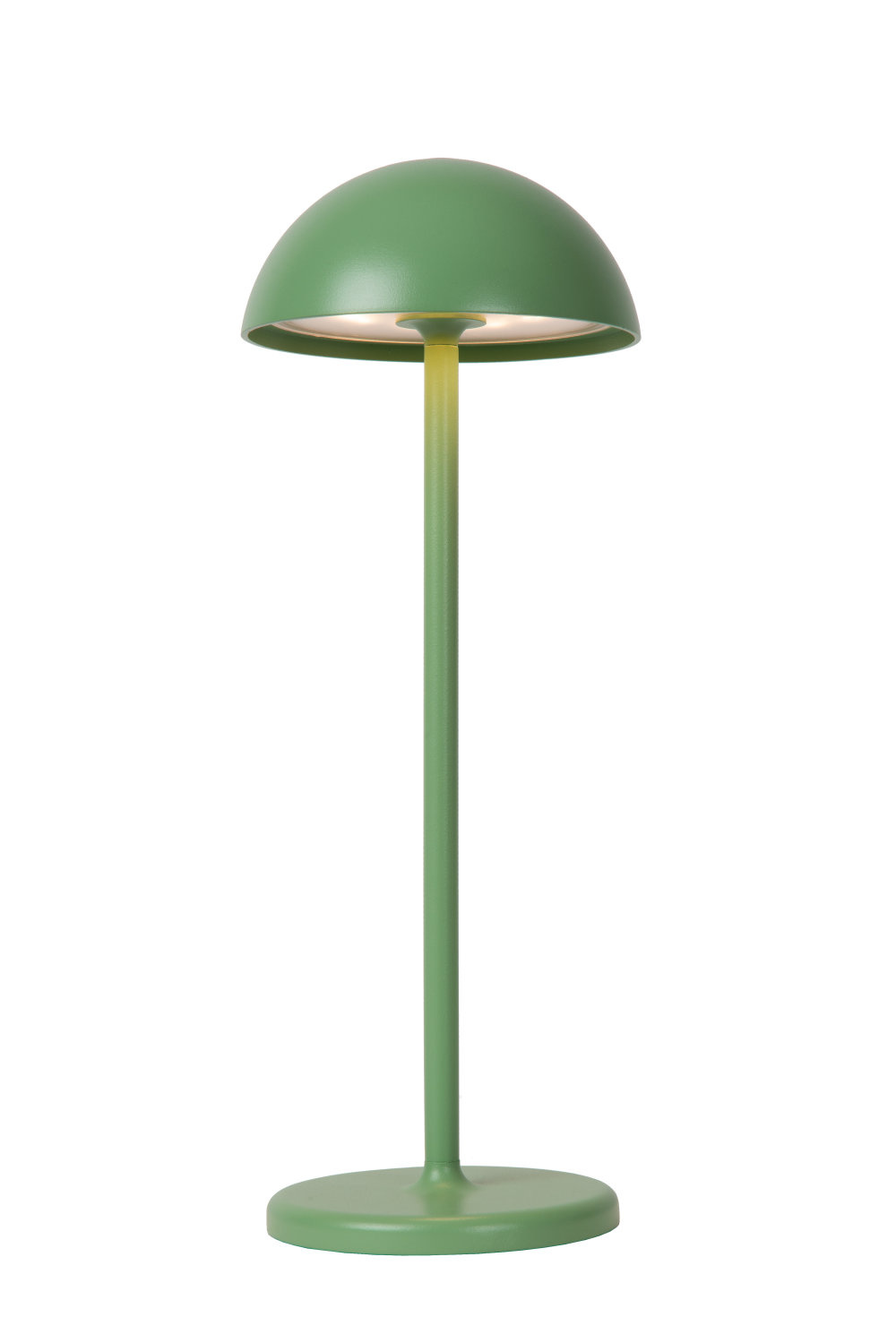 Lucide JOY - Oplaadbare Tafellamp Buiten - Accu/Batterij - Ø 12 cm - LED Dimb. - 1x1