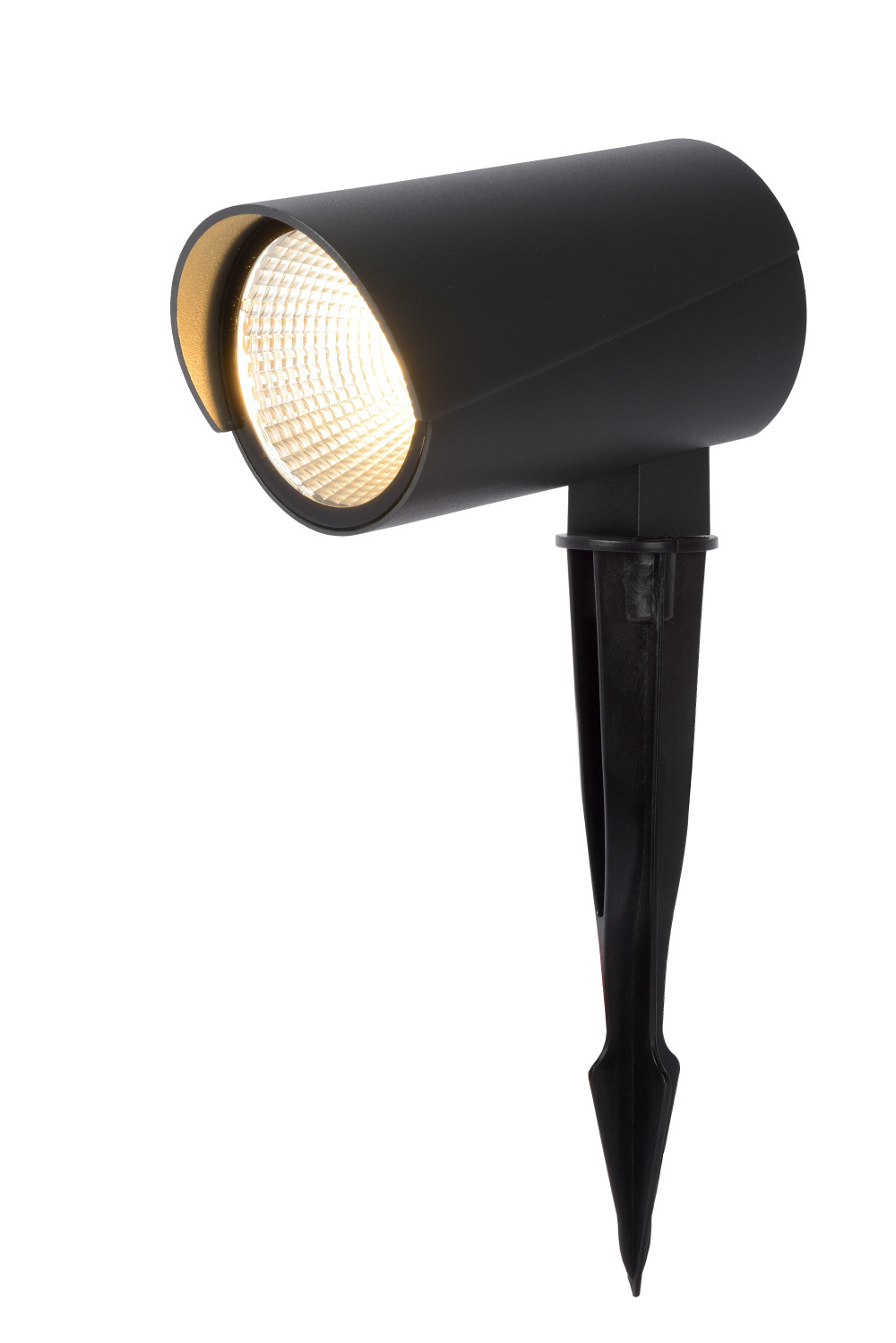 Lucide MANAL - Tuinspot Buiten - LED - 1x12W 3000K - IP65 - Antraciet