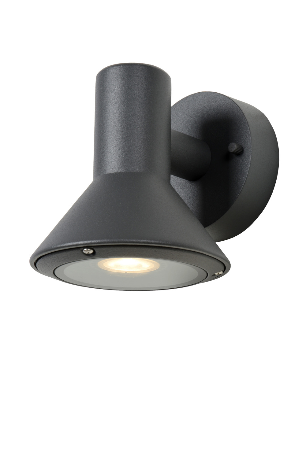 Lucide NANDO Wandlicht GU10/5W excl H14cm Antraciet