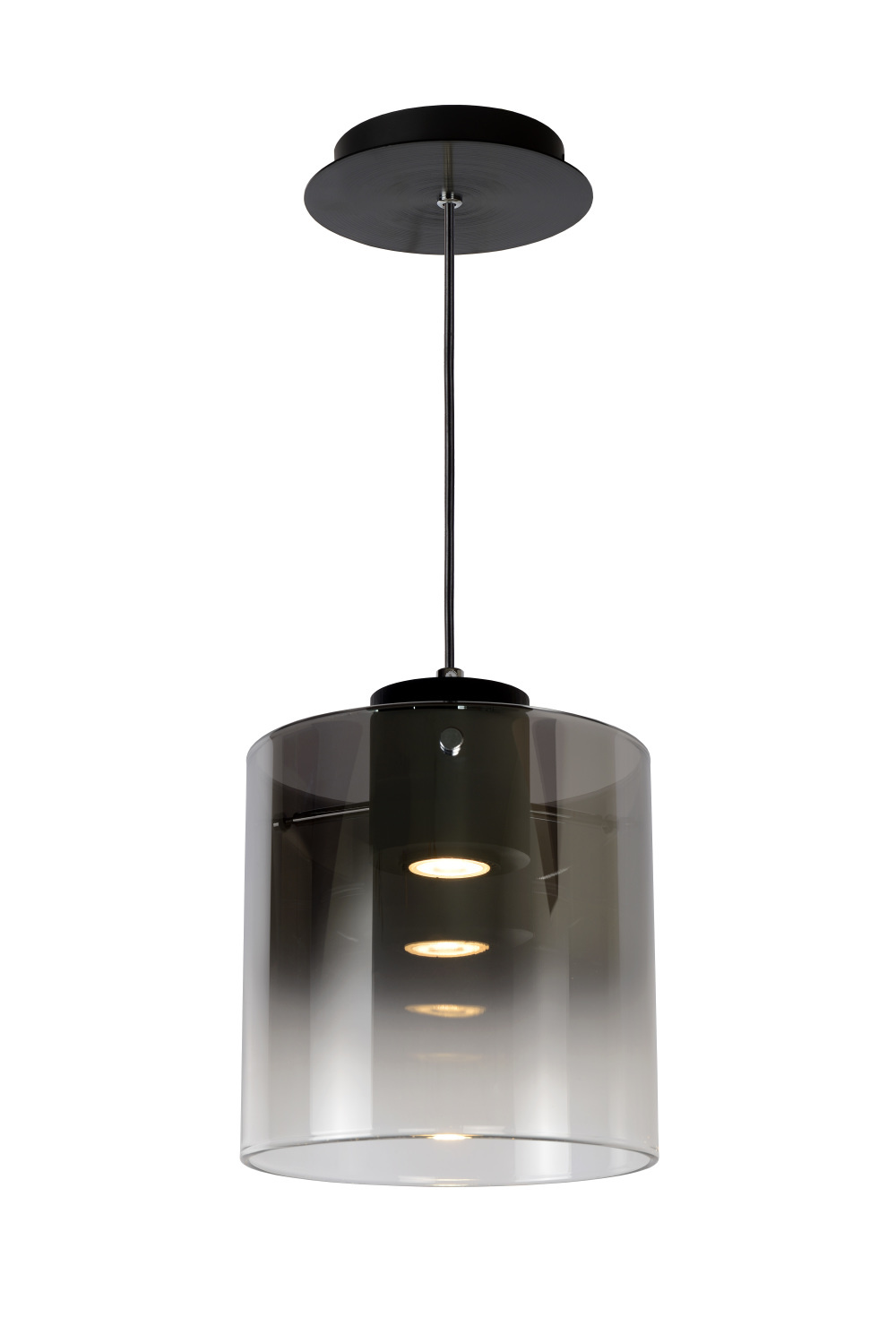 Lucide OWINO Hanglamp-Fumé-Ø20-LED Dimb.-1xGU10-5W-3000K