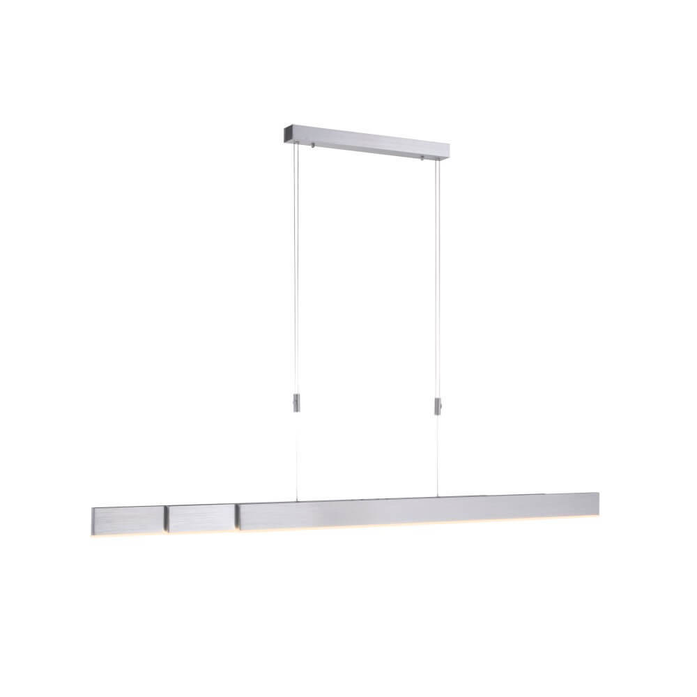 Paul Neuhaus Hanglamp e-Slide L 120-200 cm mat chroom