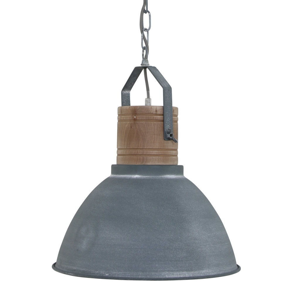 Mexlite Hanglamp mexlite emile 7781gr grijs